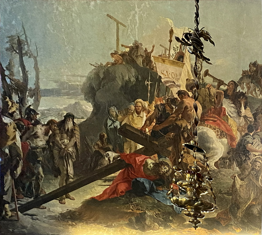 The Ascent to Calvary, Tiepolo, 173639